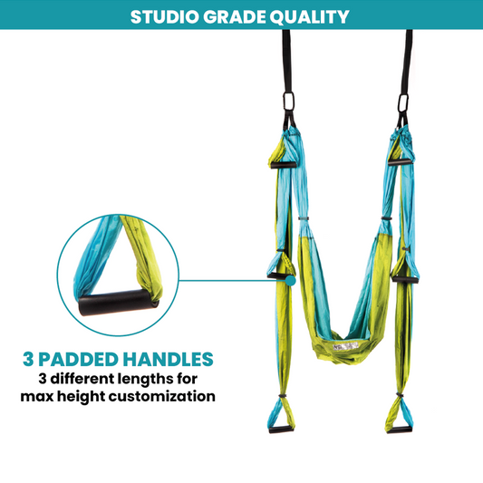 Replacement Handles x3 for Yoga Trapeze Swing