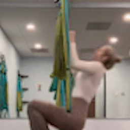 Yoga Trapeze Swing in studio