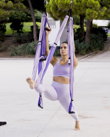 Yoga Swing Stretching lower body